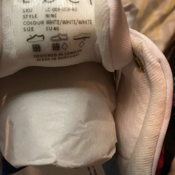 LØCI white sneakers (NEW) size 40 - Picture 6 of 8